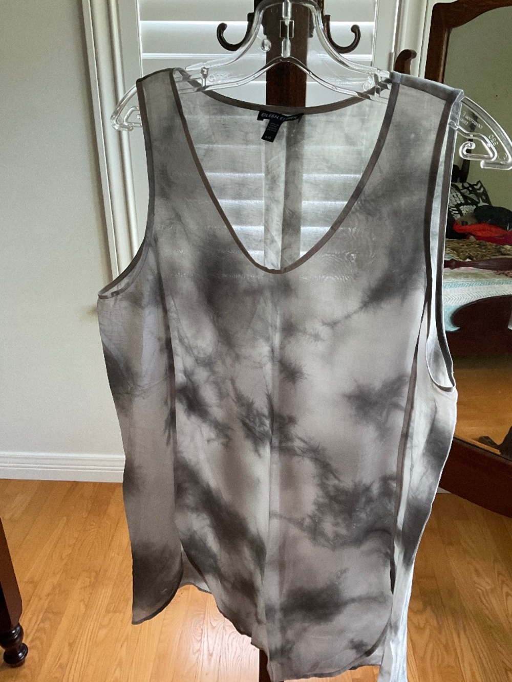 Eileen Fisher Tunic silk/cotton blend size L